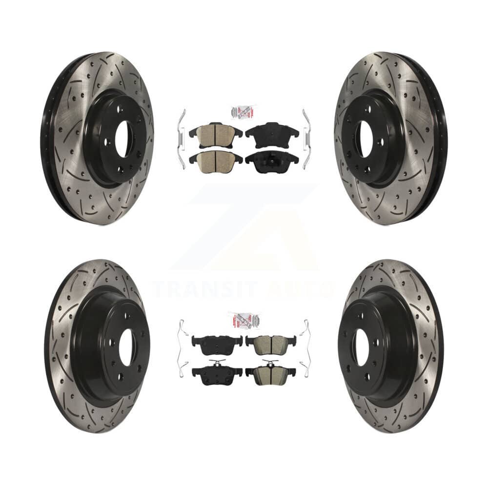 Transit Auto - KDA-101432 - Front and Rear Disc Brake Kits