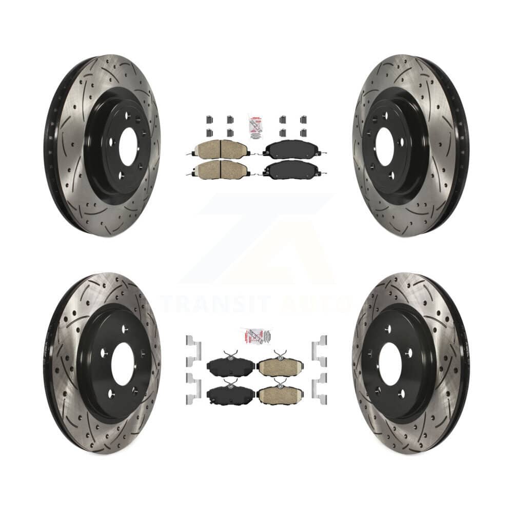 Transit Auto - KDA-101454 - Front and Rear Disc Brake Kits