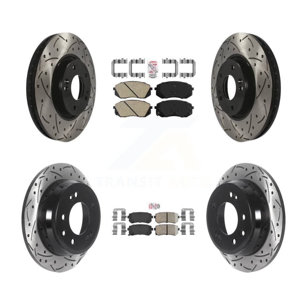 Transit Auto - KDA-101478 - Front and Rear Disc Brake Kits