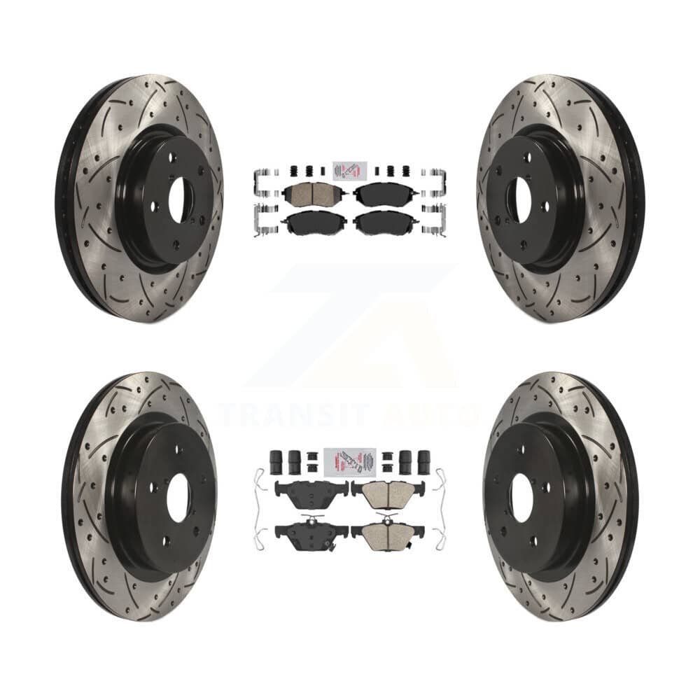 Transit Auto - KDA-101515 - Front and Rear Disc Brake Kits