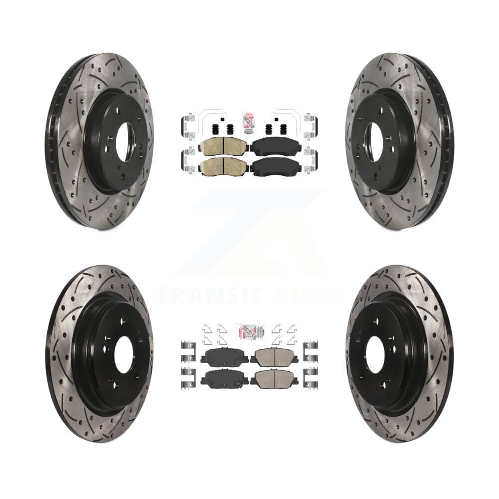 Transit Auto - KDA-101522 - Front and Rear Disc Brake Kits