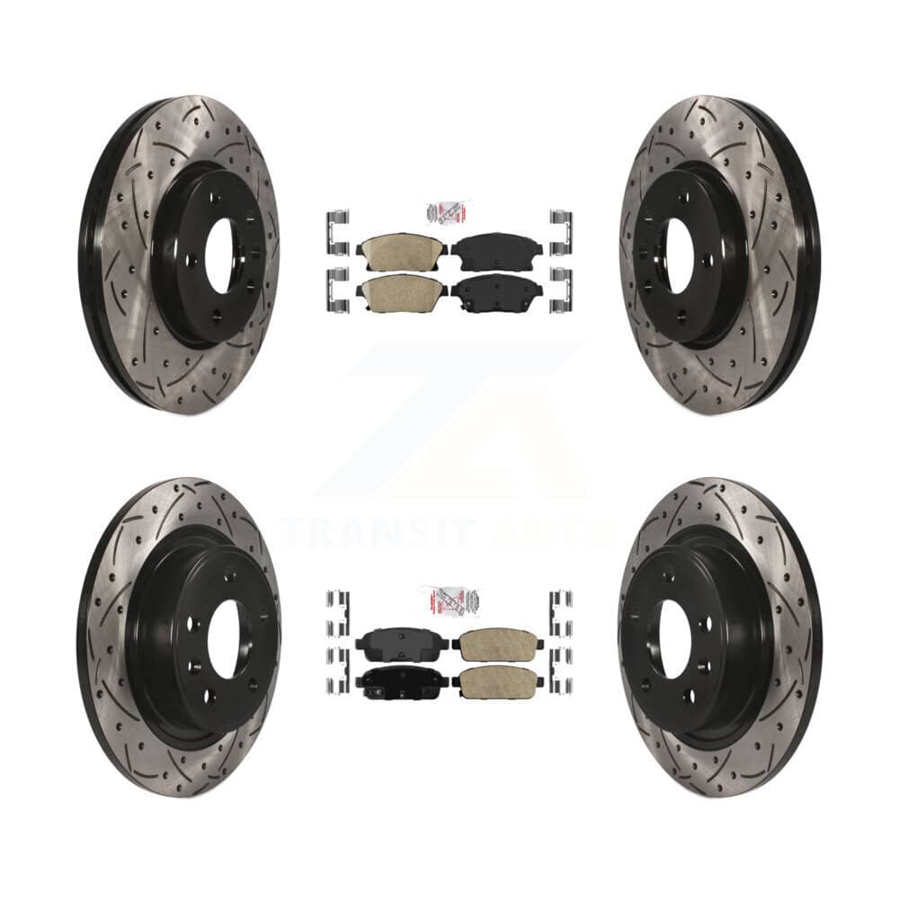 Transit Auto - KDA-101547 - Front and Rear Disc Brake Kits