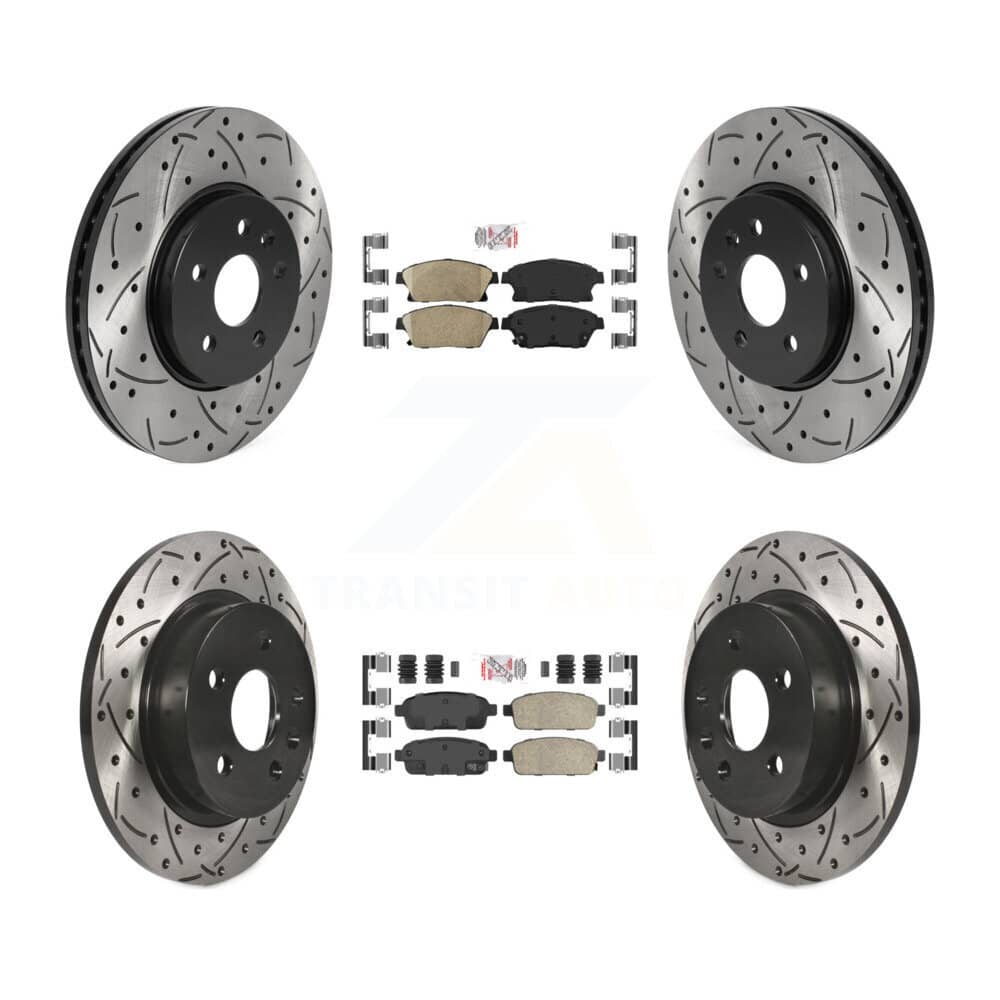 Transit Auto - KDA-101554 - Front and Rear Disc Brake Kits