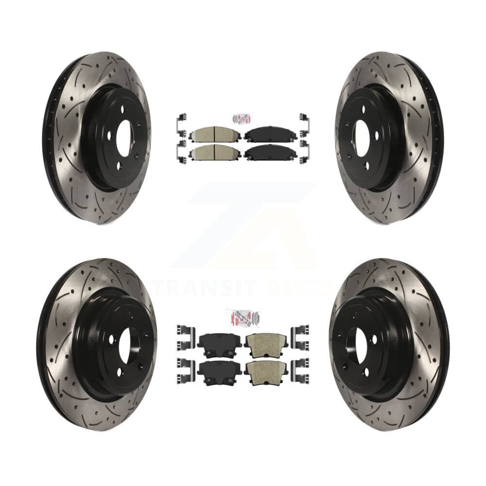 Transit Auto - KDA-101561 - Front and Rear Disc Brake Kits