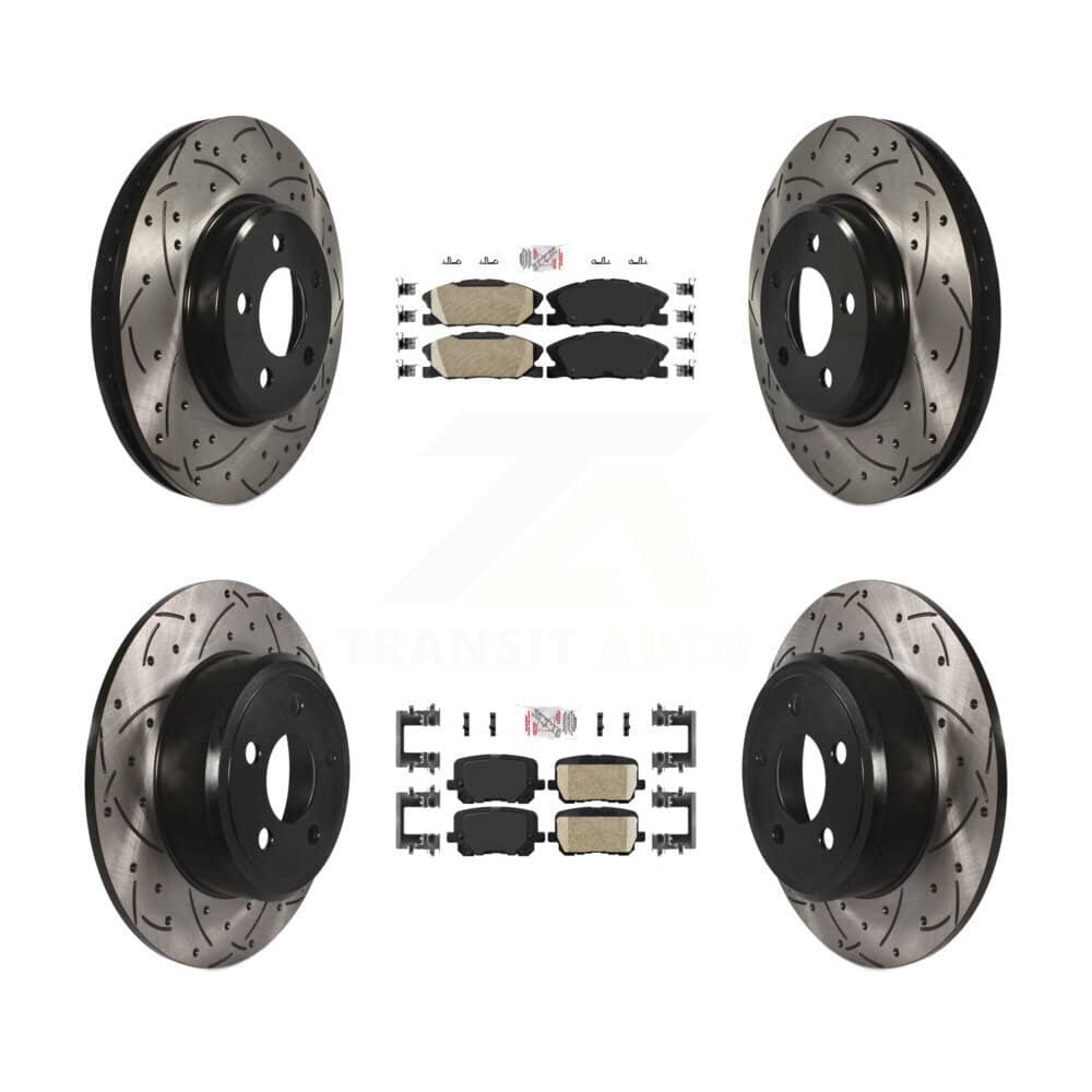 Transit Auto - KDA-101562 - Front and Rear Disc Brake Kits