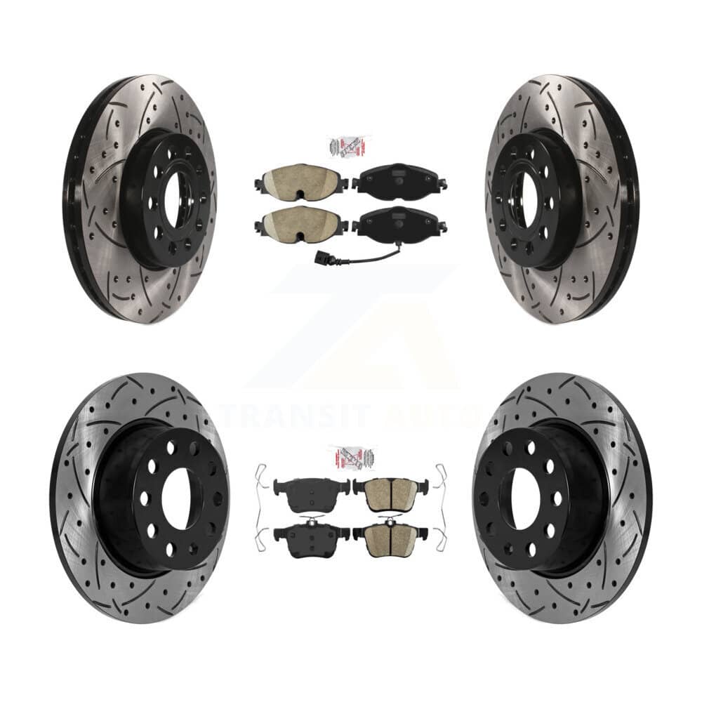 Transit Auto - KDA-101605 - Front and Rear Disc Brake Kits