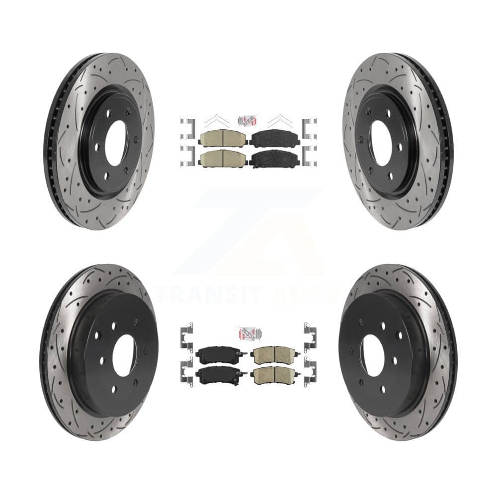 Transit Auto - KDA-101629 - Front and Rear Disc Brake Kits