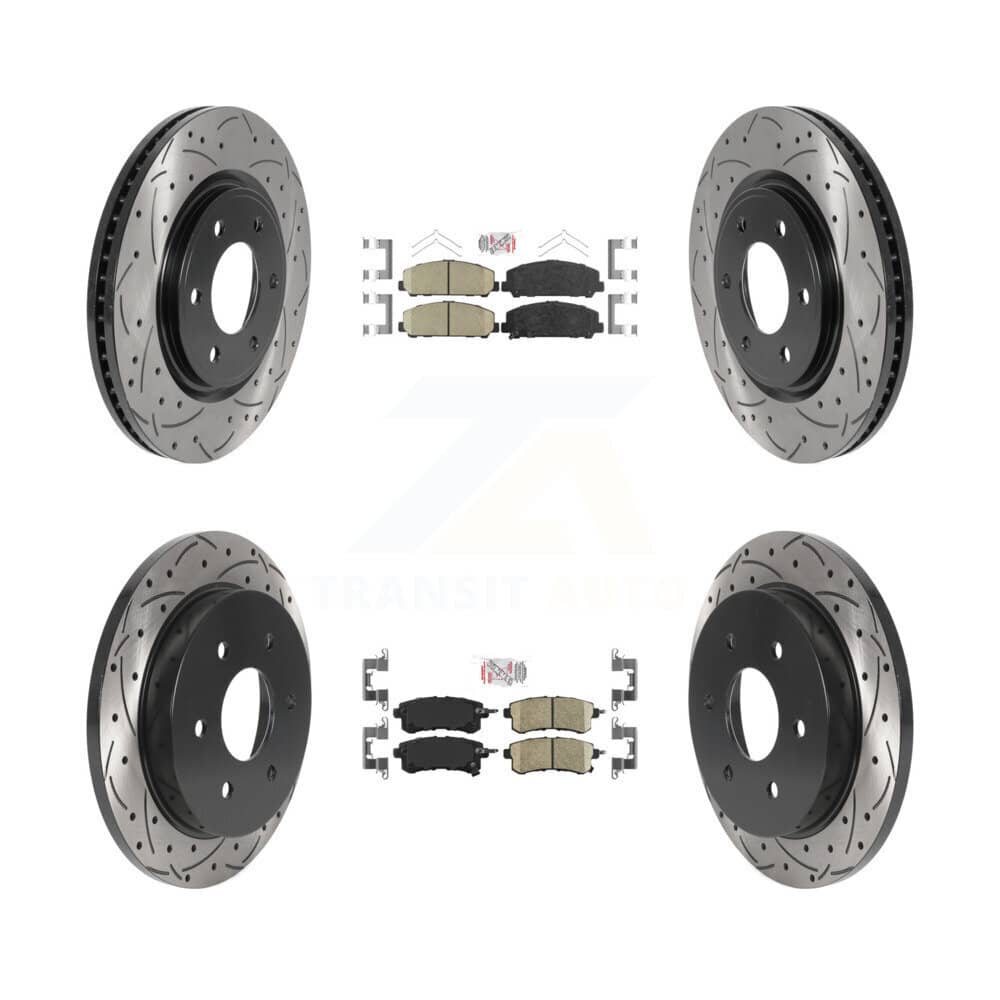 Transit Auto - KDA-101633 - Front and Rear Disc Brake Kits