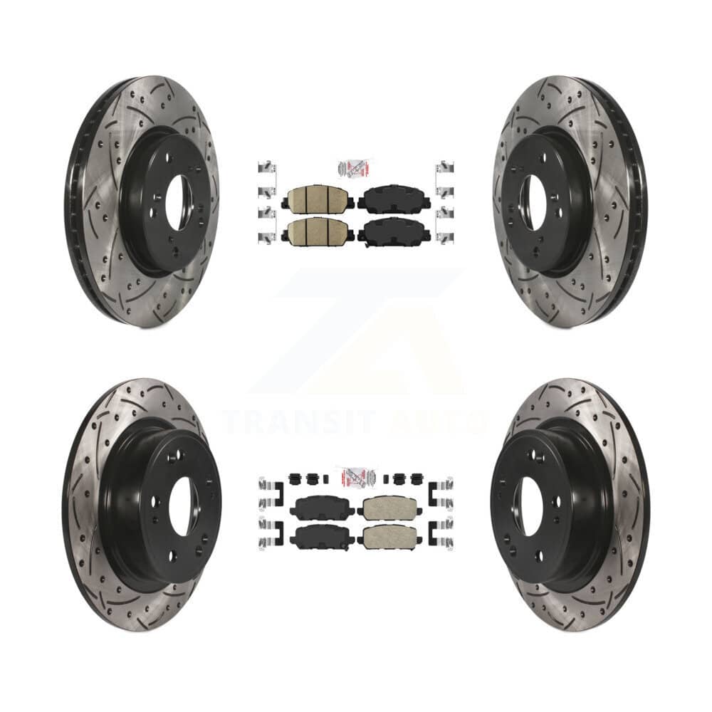 Transit Auto - KDA-101640 - Front and Rear Disc Brake Kits