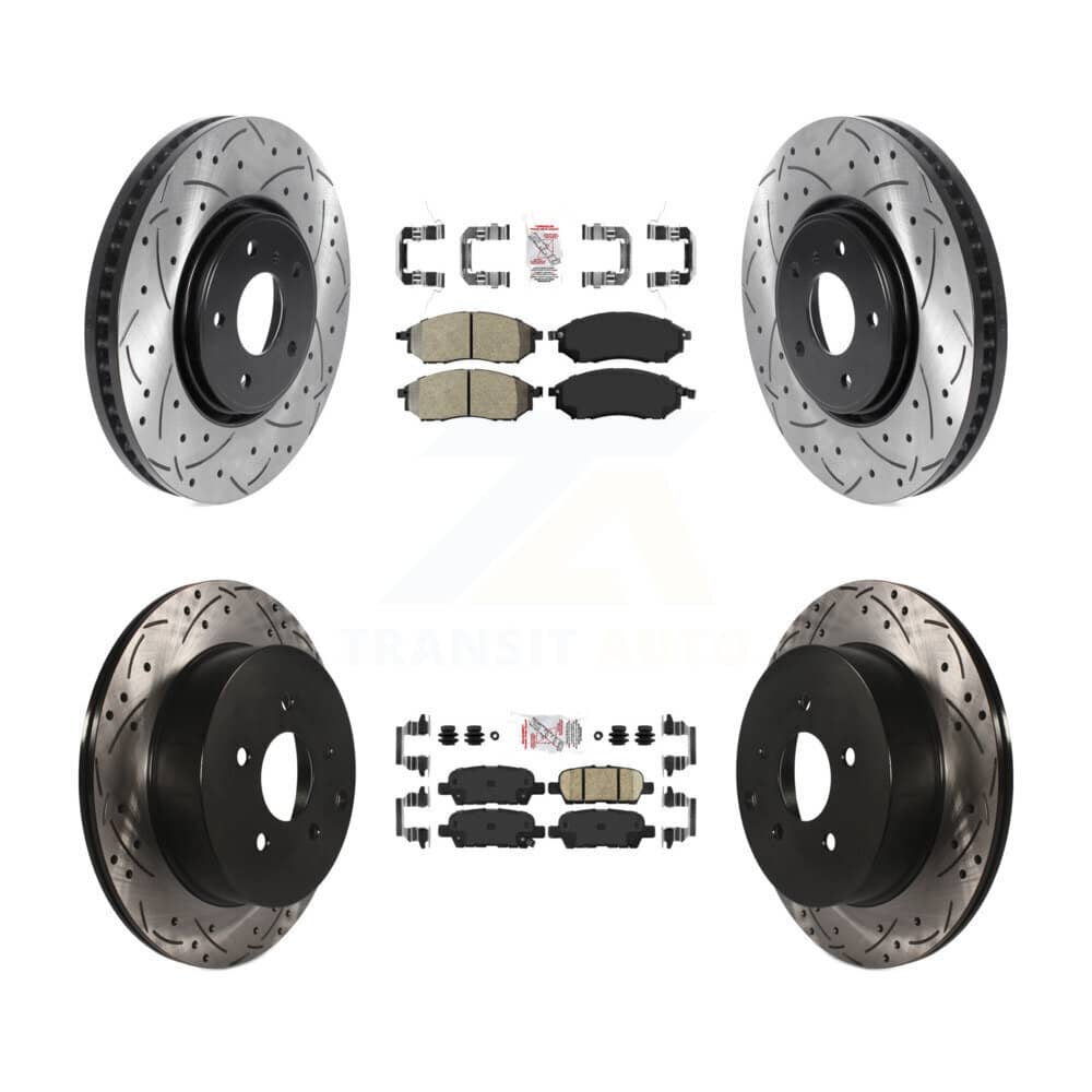 Transit Auto - KDA-101666 - Front and Rear Disc Brake Kits