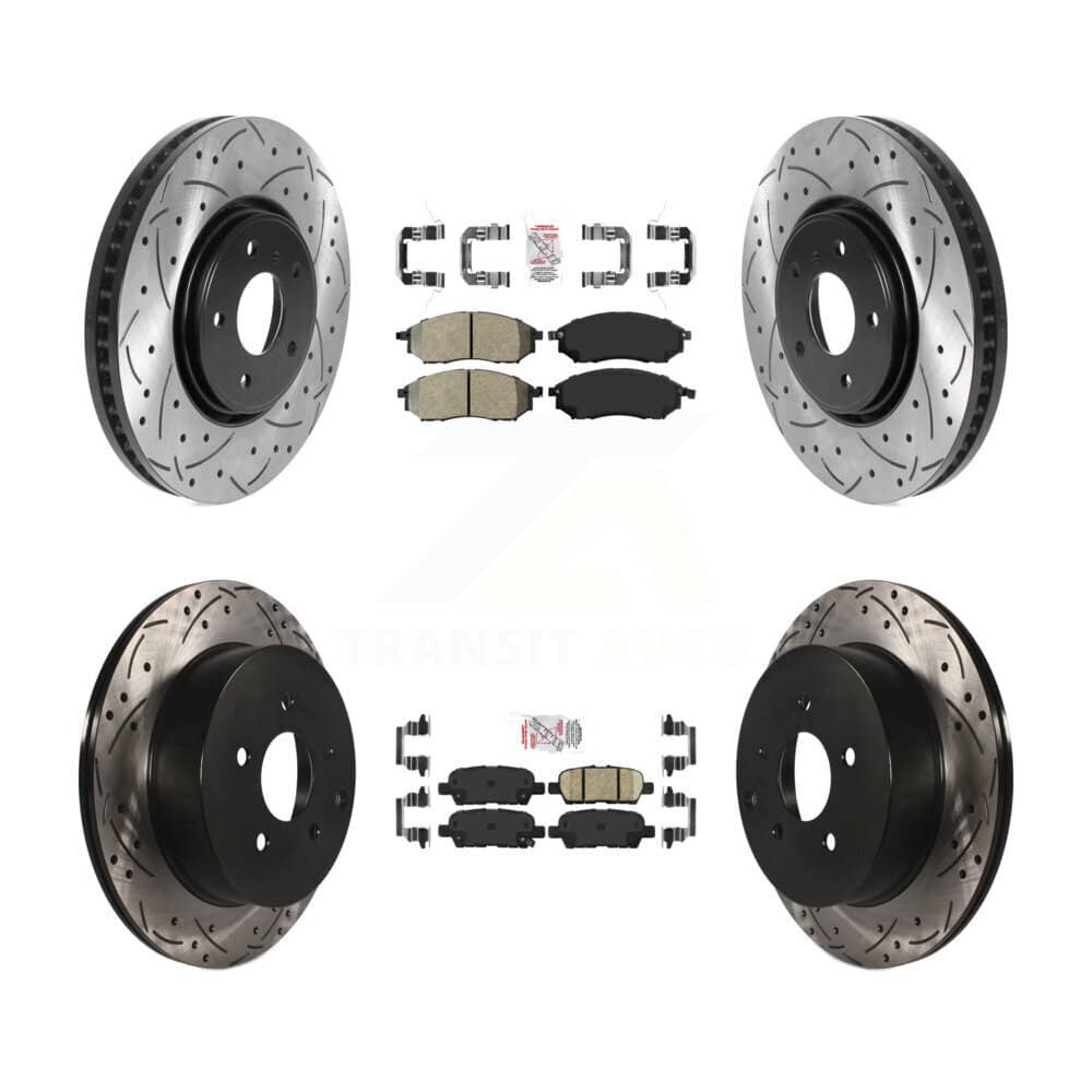 Transit Auto - KDA-101668 - Front and Rear Disc Brake Kits