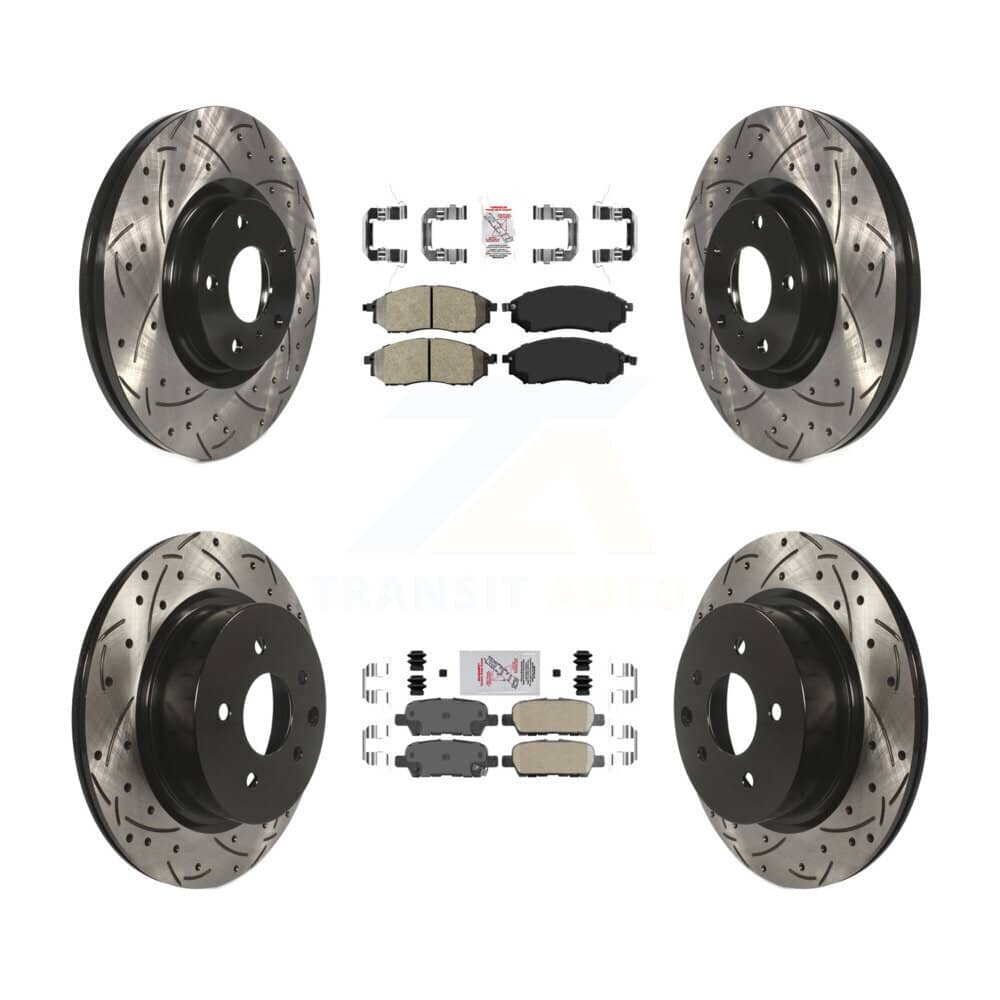 Transit Auto - KDA-101728 - Front and Rear Disc Brake Kits