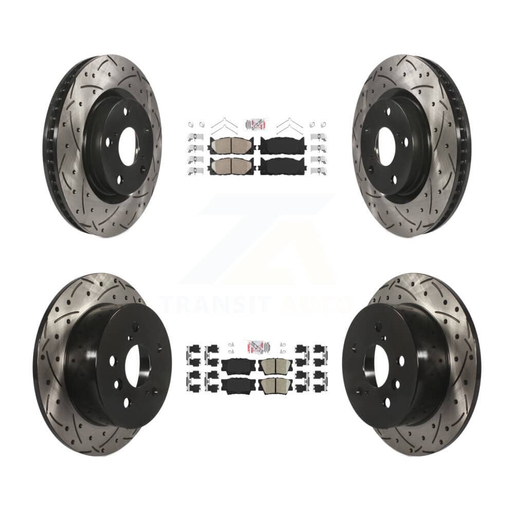 Transit Auto - KDA-101741 - Front and Rear Disc Brake Kits