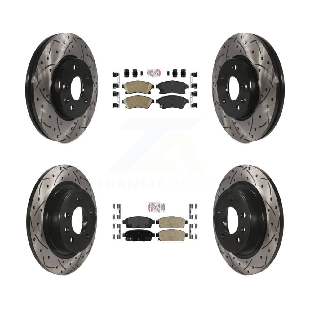 Transit Auto - KDA-101745 - Front and Rear Disc Brake Kits