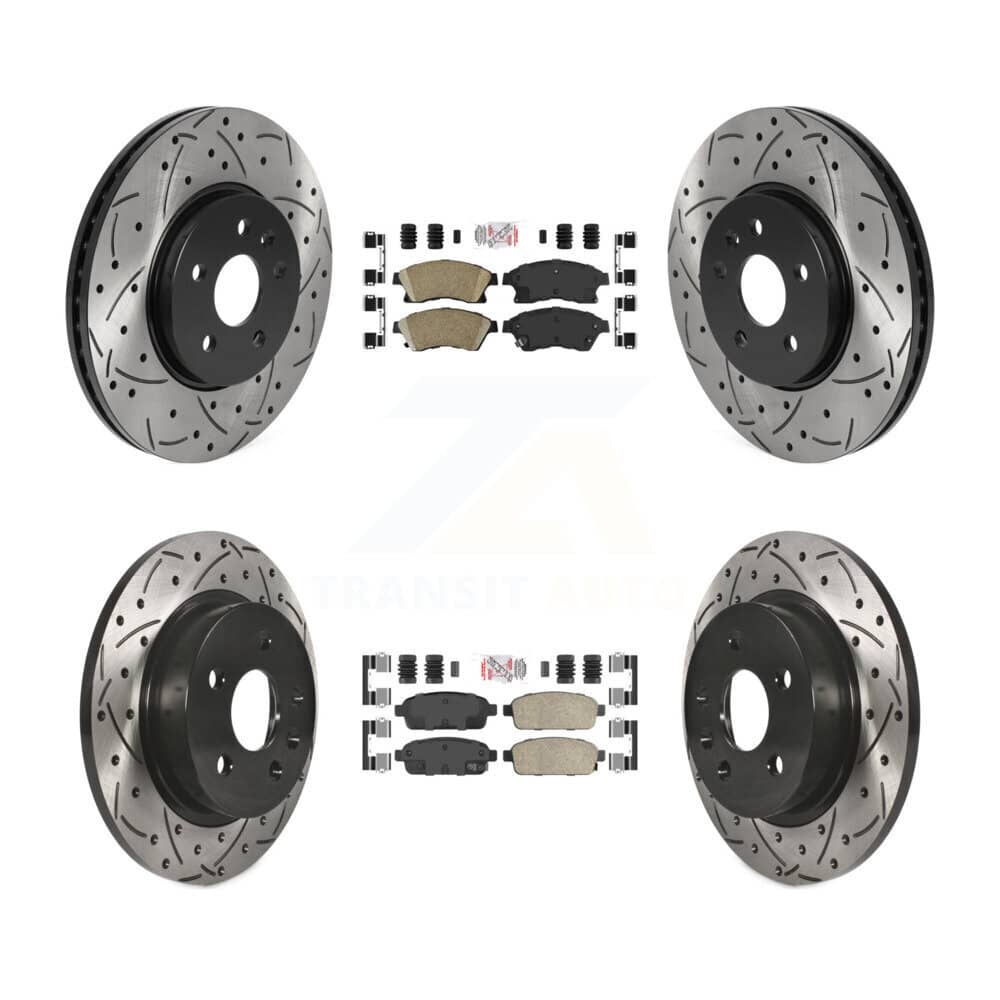 Transit Auto - KDA-101748 - Front and Rear Disc Brake Kits
