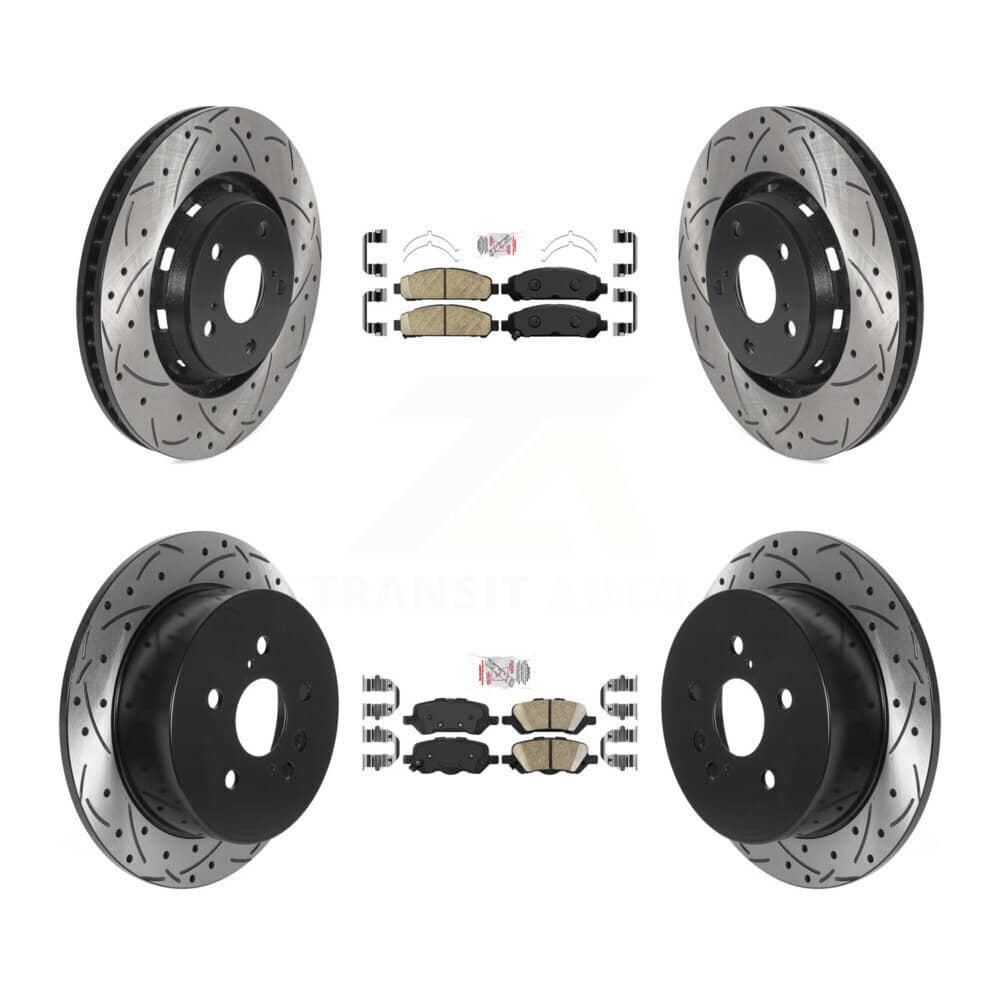 Transit Auto - KDA-101763 - Front and Rear Disc Brake Kits