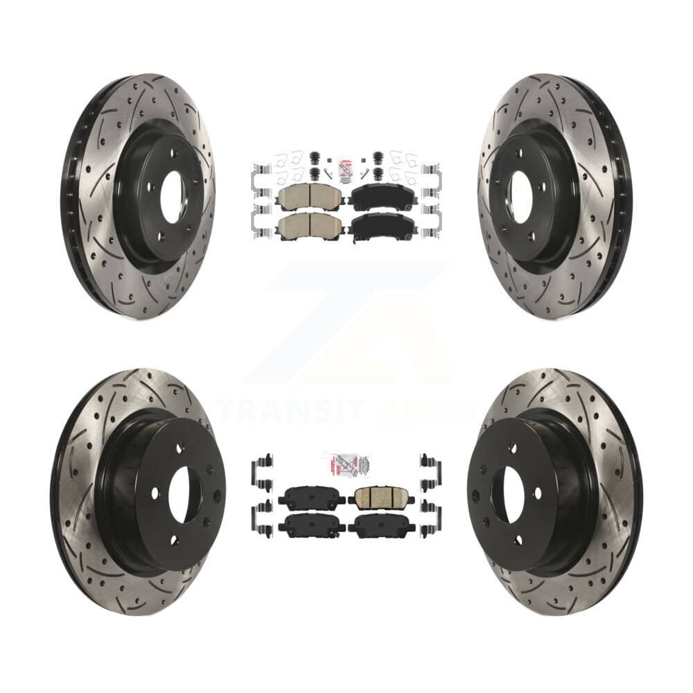 Transit Auto - KDA-101788 - Front and Rear Disc Brake Kits