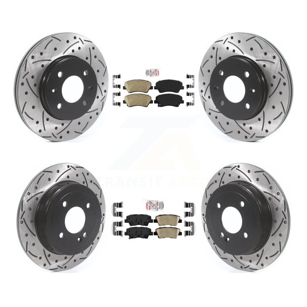 Transit Auto - KDA-101815 - Front and Rear Disc Brake Kits