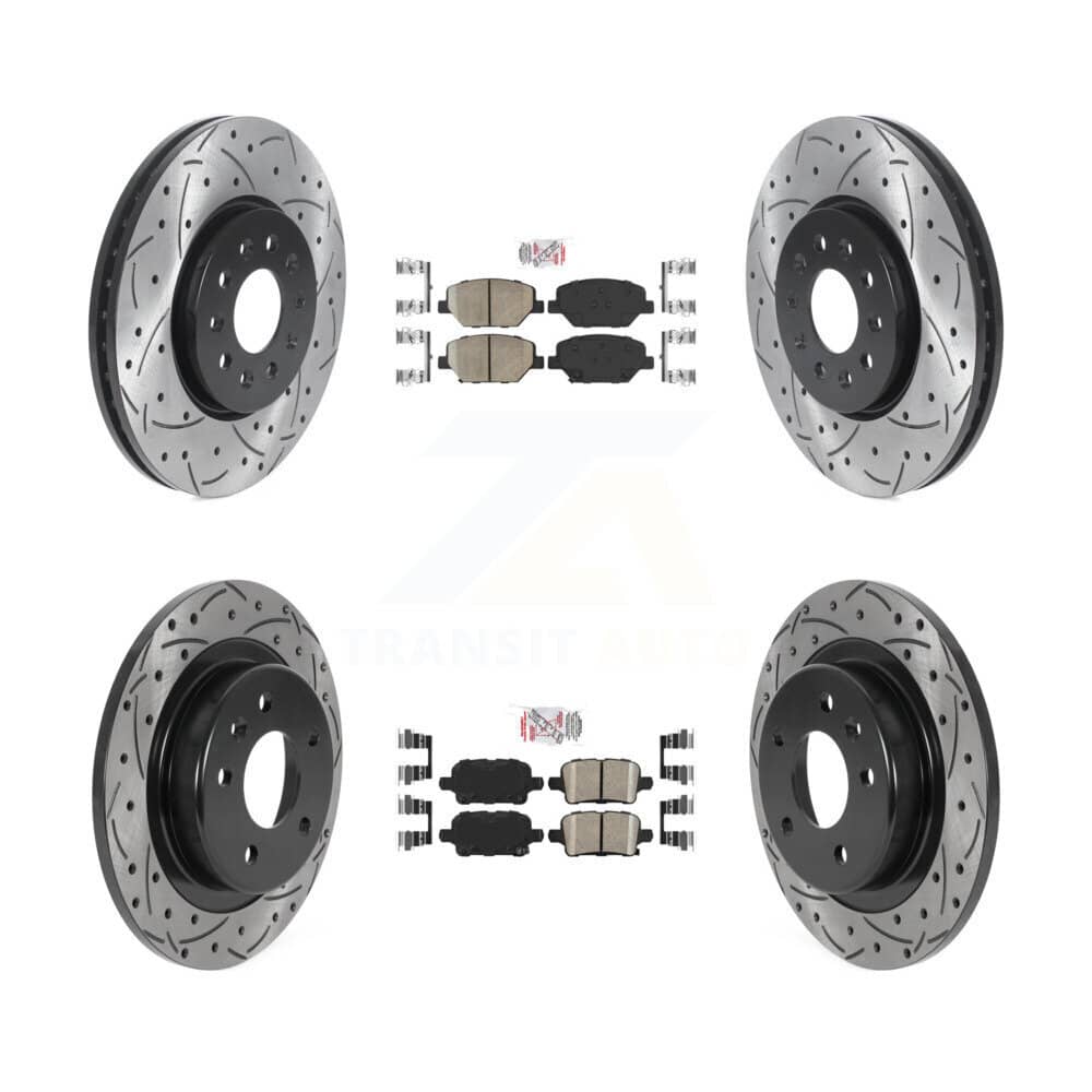 Transit Auto - KDA-101856 - Front and Rear Disc Brake Kits