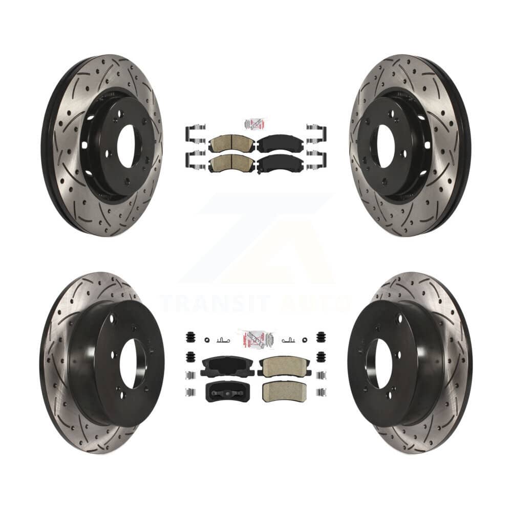 Transit Auto - KDA-102427 - Front and Rear Disc Brake Kits