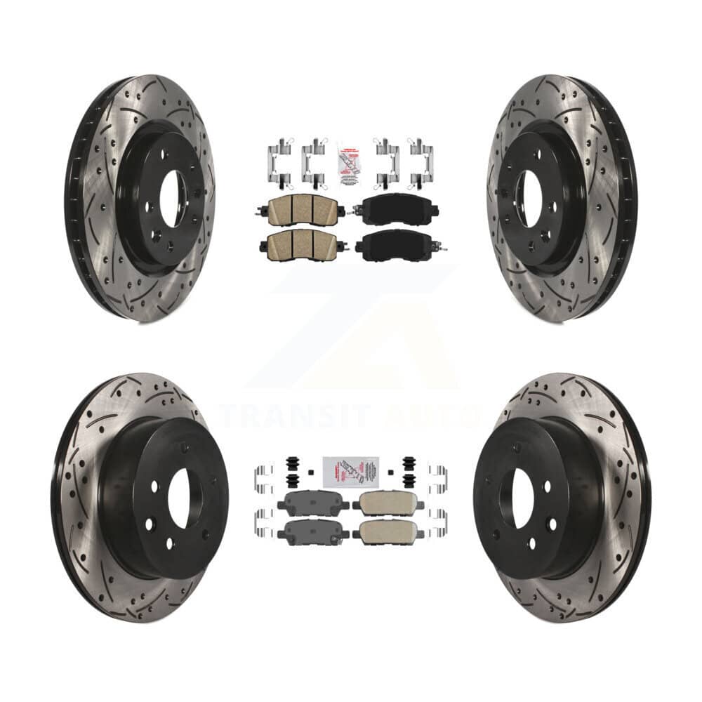 Transit Auto - KDA-102432 - Front and Rear Disc Brake Kits