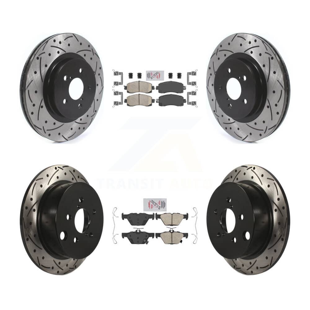 Transit Auto - KDA-102457 - Front and Rear Disc Brake Kits