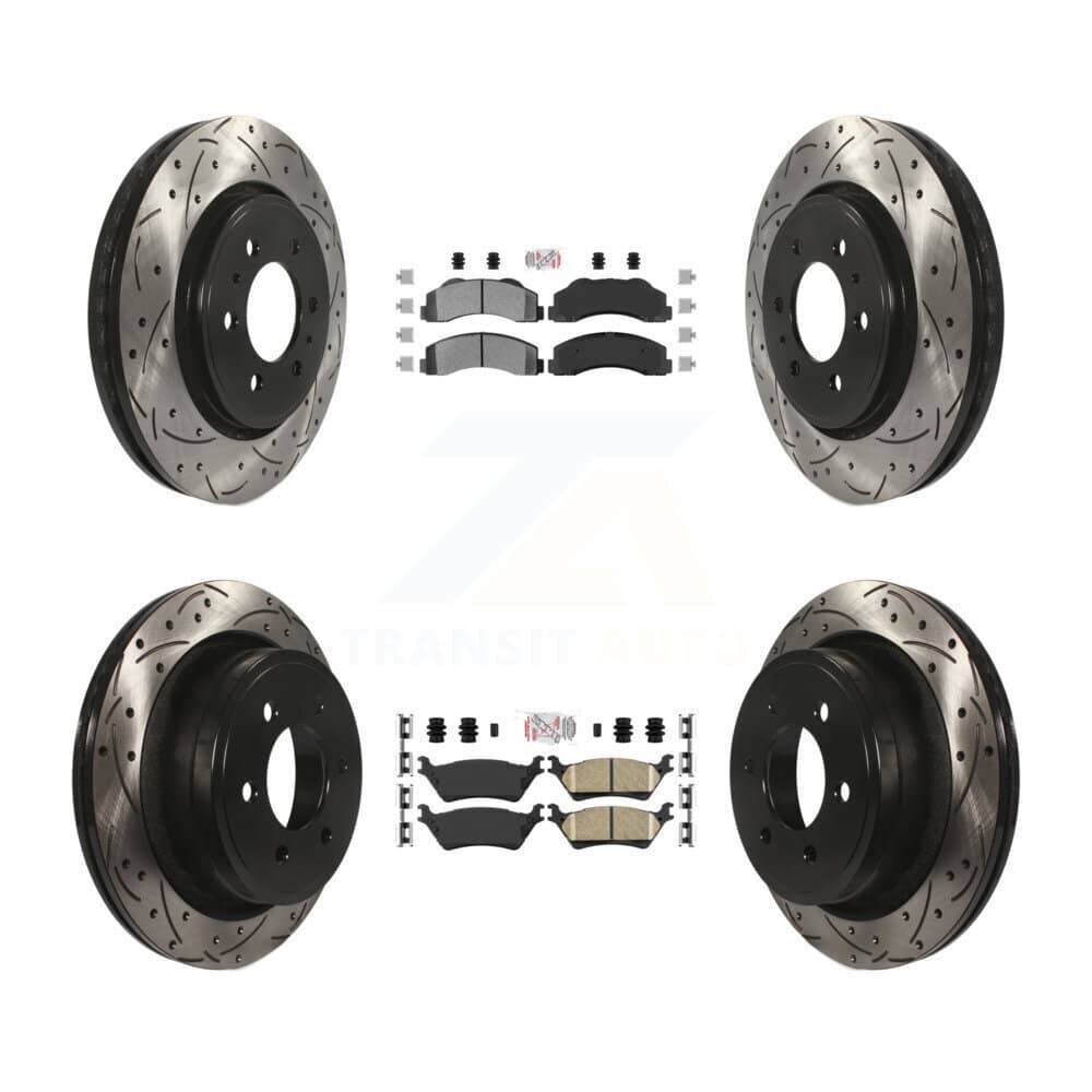 Transit Auto - KDA-102472 - Front and Rear Disc Brake Kits