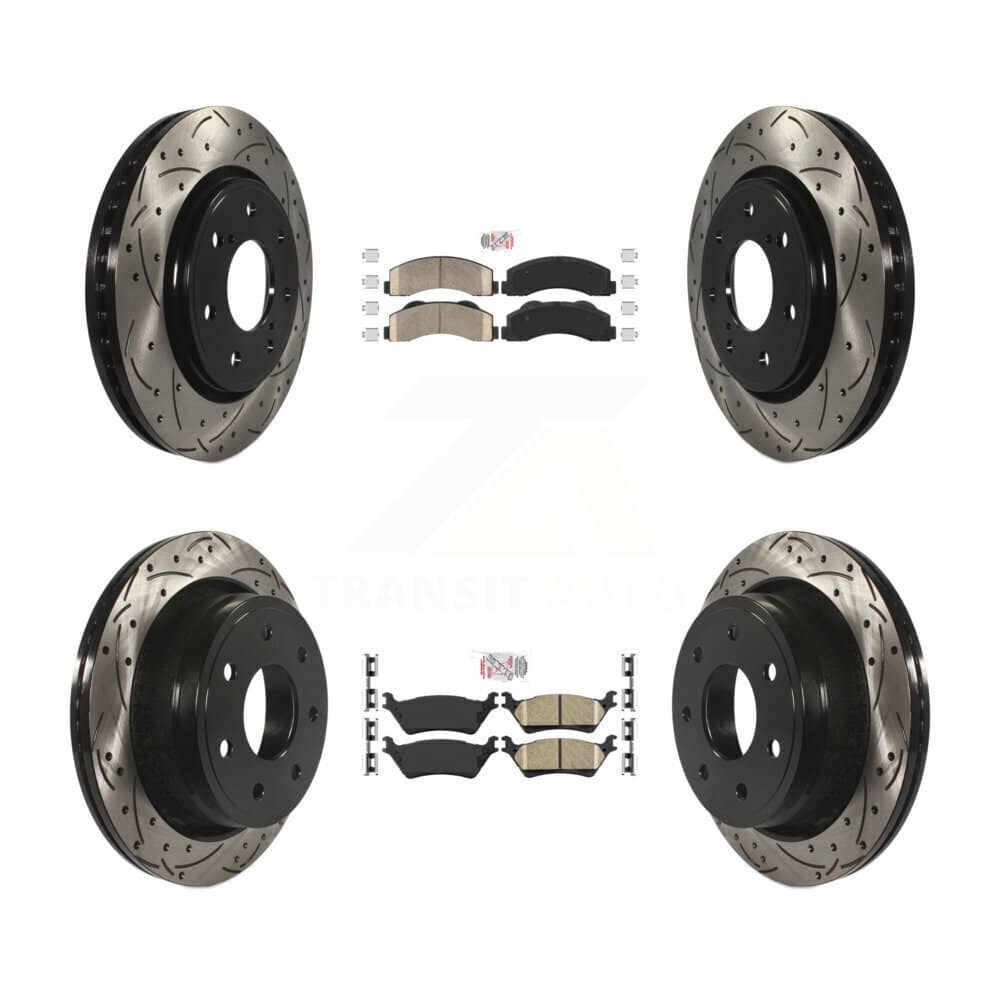 Transit Auto - KDA-102474 - Front and Rear Disc Brake Kits