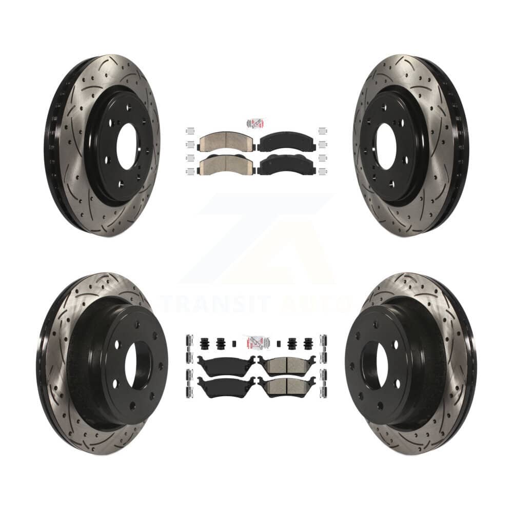 Transit Auto - KDA-102476 - Front and Rear Disc Brake Kits