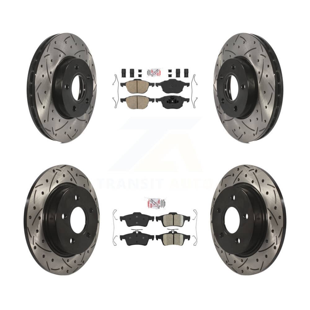 Transit Auto - KDA-102503 - Front and Rear Disc Brake Kits