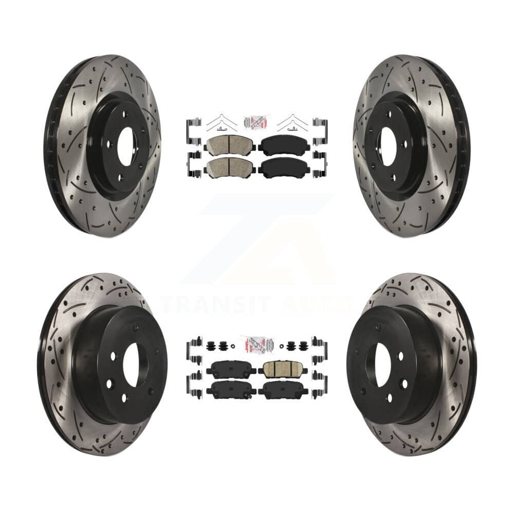 Transit Auto - KDA-102528 - Front and Rear Disc Brake Kits