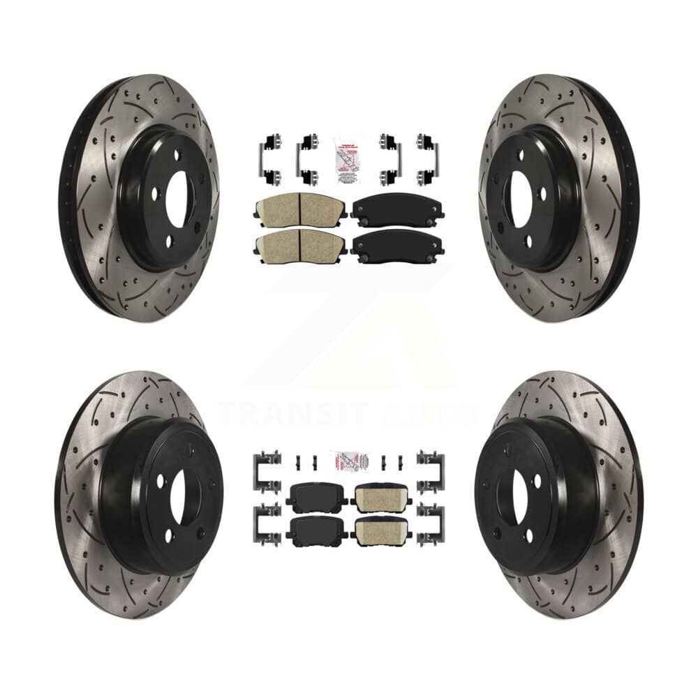 Transit Auto - KDA-102532 - Front and Rear Disc Brake Kits