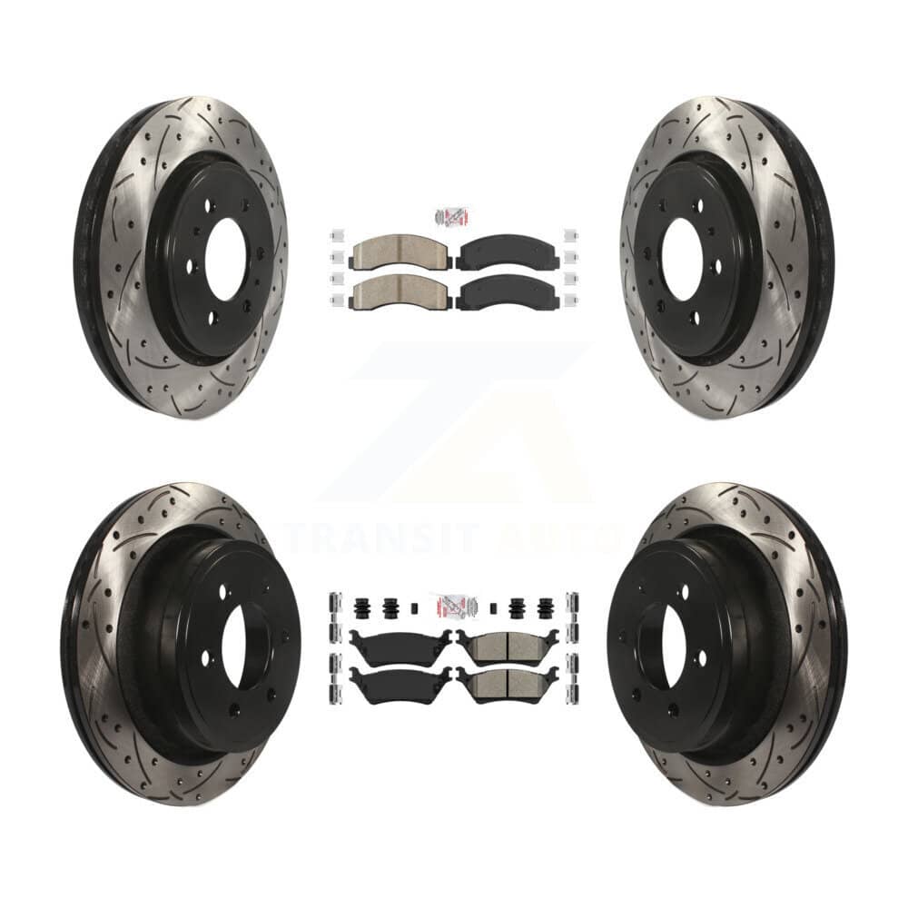 Transit Auto - KDA-102558 - Front and Rear Disc Brake Kits