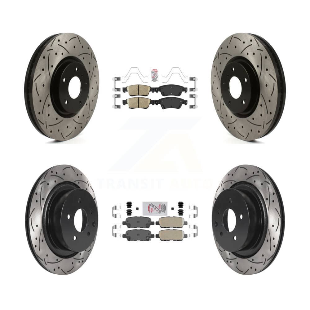 Transit Auto - KDA-102570 - Front and Rear Disc Brake Kits