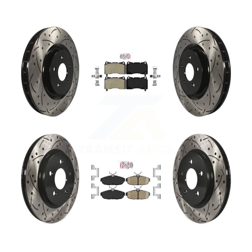 Transit Auto - KDA-102573 - Front and Rear Disc Brake Kits