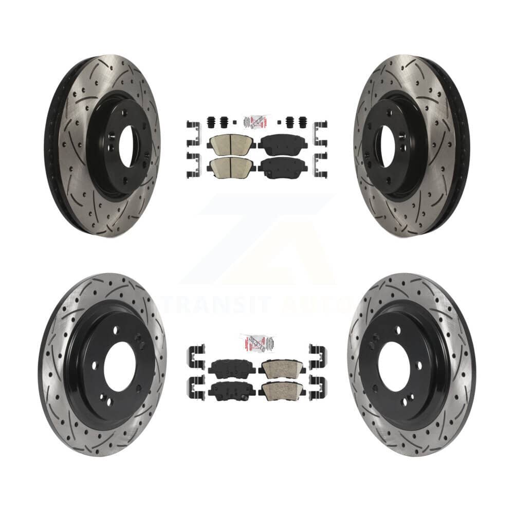 Transit Auto - KDA-102584 - Front and Rear Disc Brake Kits