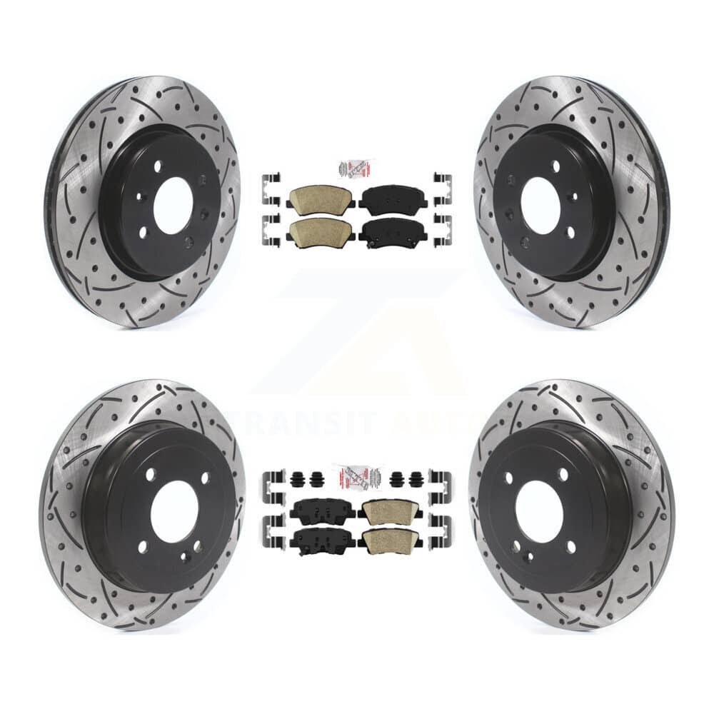 Transit Auto - KDA-102627 - Front and Rear Disc Brake Kits