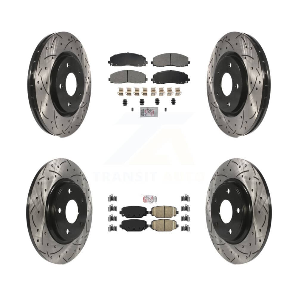 Transit Auto - KDA-102756 - Front and Rear Disc Brake Kits