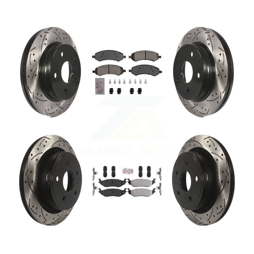 Transit Auto - KDA-102855 - Front and Rear Disc Brake Kits