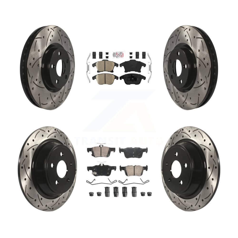 Transit Auto - KDA-102883 - Front and Rear Disc Brake Kits