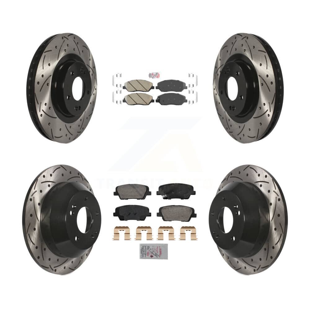Transit Auto - KDA-102887 - Front and Rear Disc Brake Kits