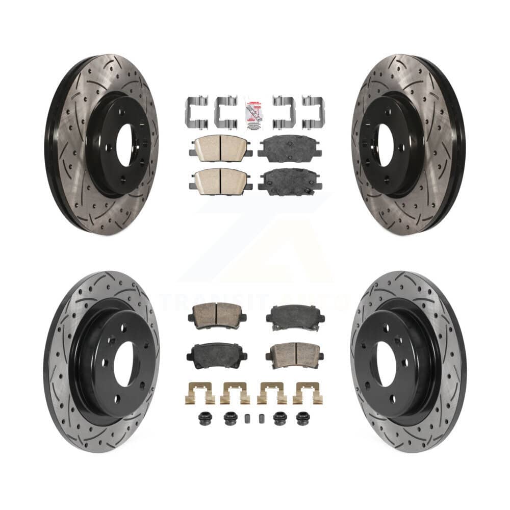 Transit Auto - KDA-102897 - Front and Rear Disc Brake Kits