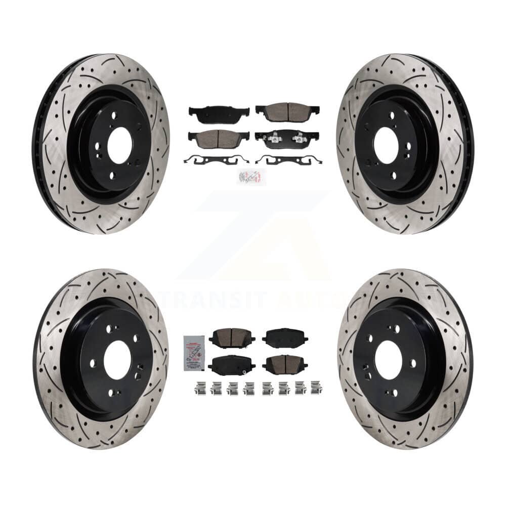Transit Auto - KDA-103050 - Front and Rear Disc Brake Kits