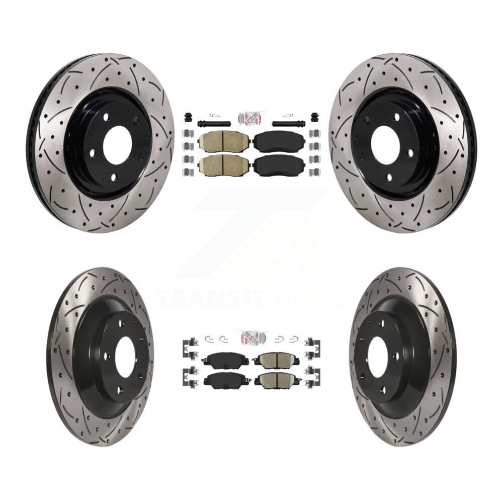 Transit Auto - KDA-103066 - Front and Rear Disc Brake Kits