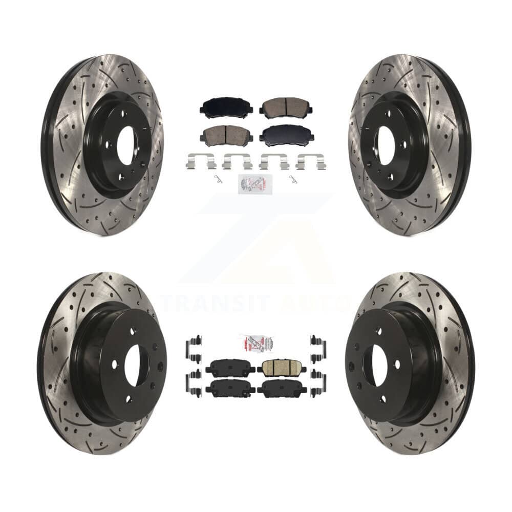 Transit Auto - KDA-103108 - Front and Rear Disc Brake Kits