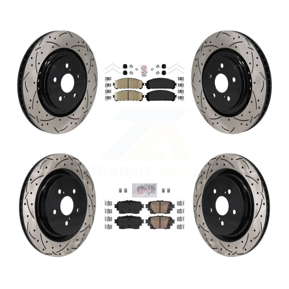 Transit Auto - KDA-103127 - Front and Rear Disc Brake Kits