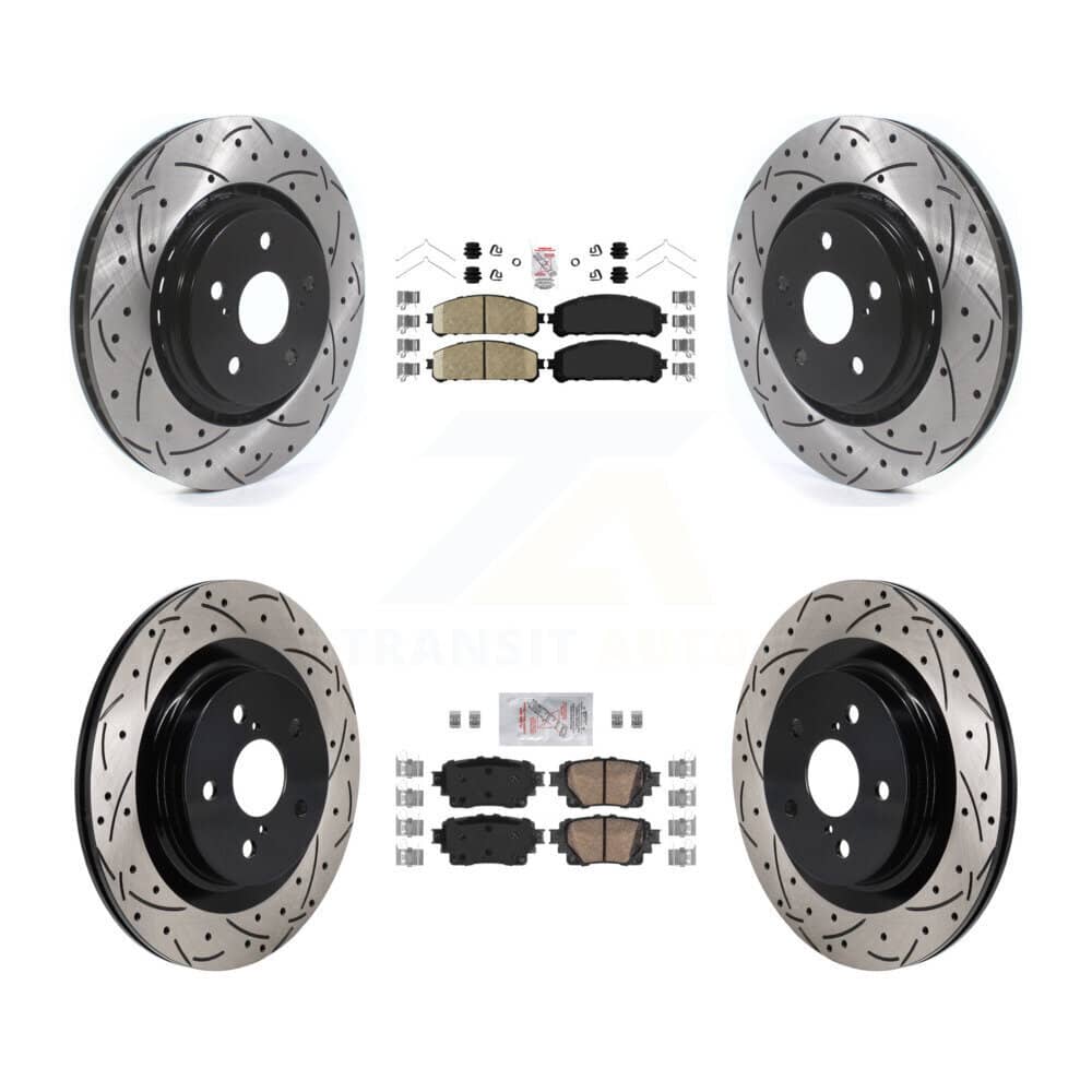 Transit Auto - KDA-103157 - Front and Rear Disc Brake Kits