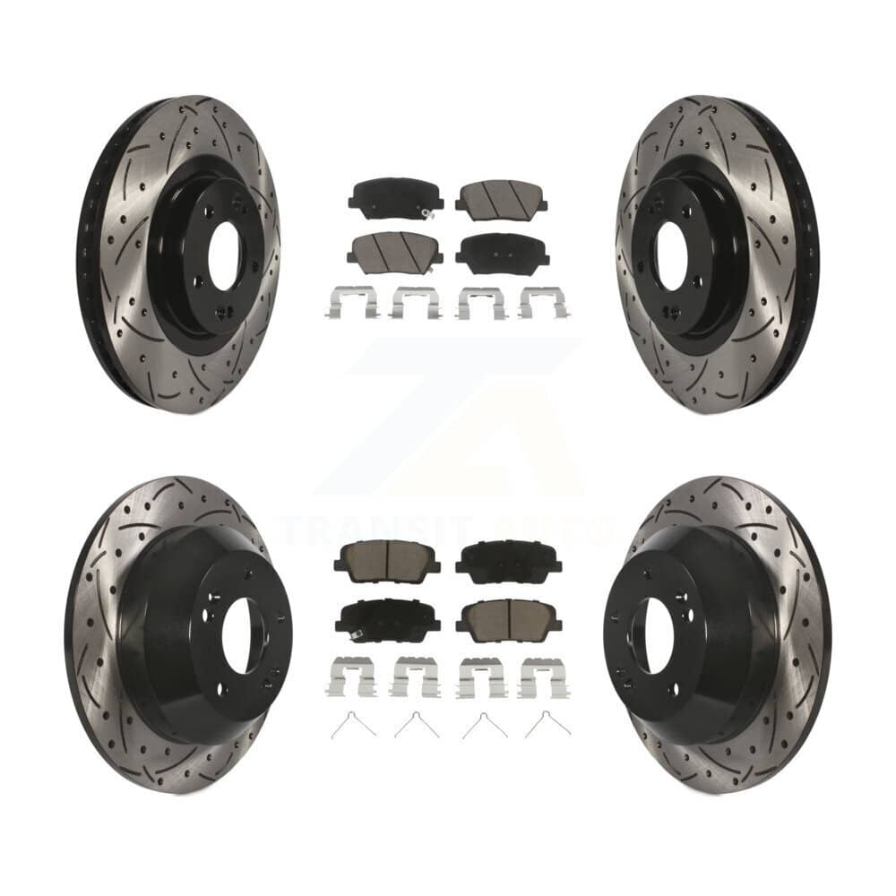 Transit Auto - KDC-100292 - Front and Rear Disc Brake Kits