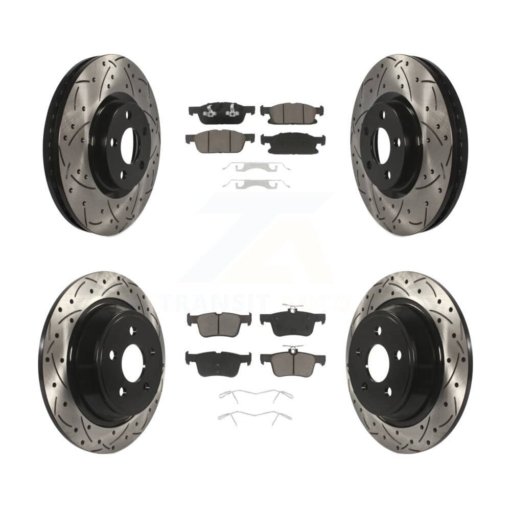 Transit Auto - KDC-100349 - Front and Rear Disc Brake Kits
