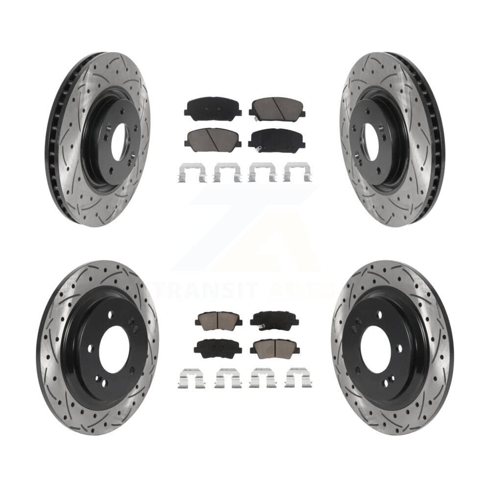 Transit Auto - KDC-100387 - Front and Rear Disc Brake Kits